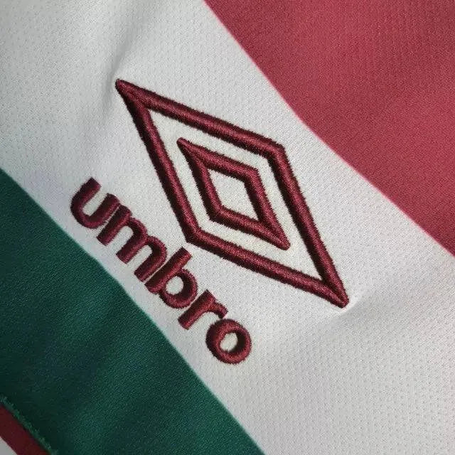 Fluminense Away Shirt 23/24 - Men's White Fan Shirt + Libertadores Patches