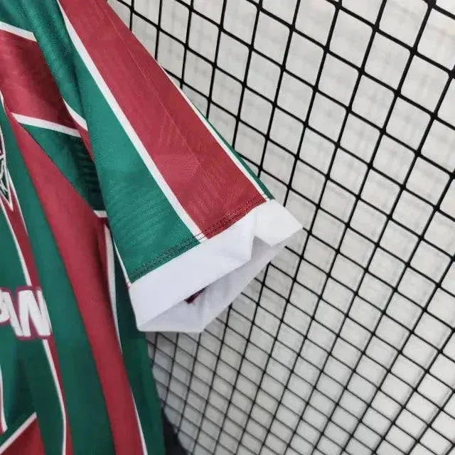 Fluminense Home Shirt 23/24 - Men's Fan Shirt + Libertadores Patches