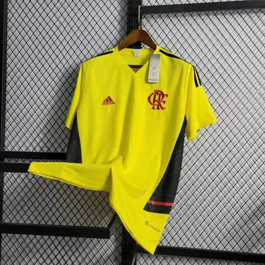 Flamengo Training Shirt 22/23 - Men's Fan Yellow