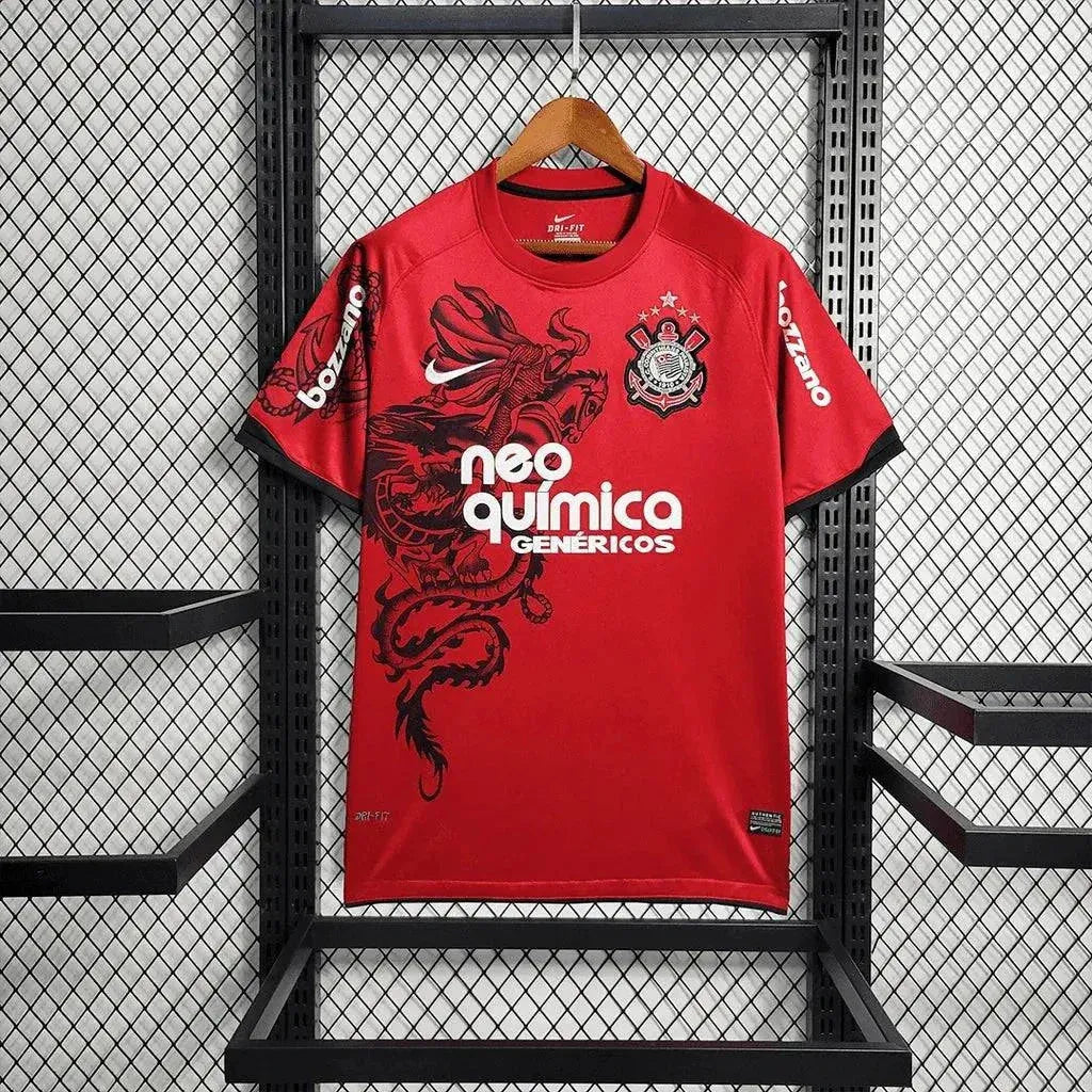 Retro Timão Shirt 11/12 - Men's Red Fan Shirt