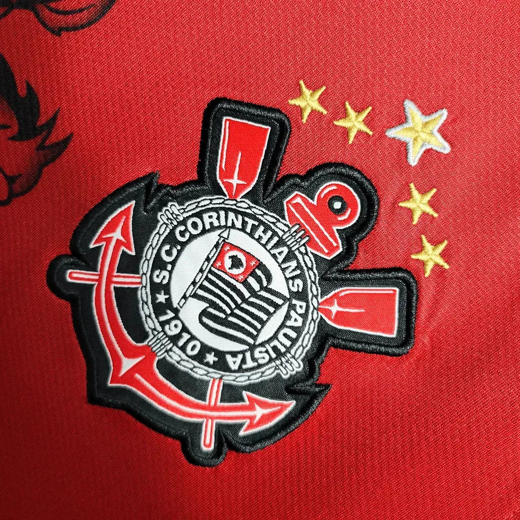 Retro Timão Shirt 11/12 - Men's Red Fan Shirt