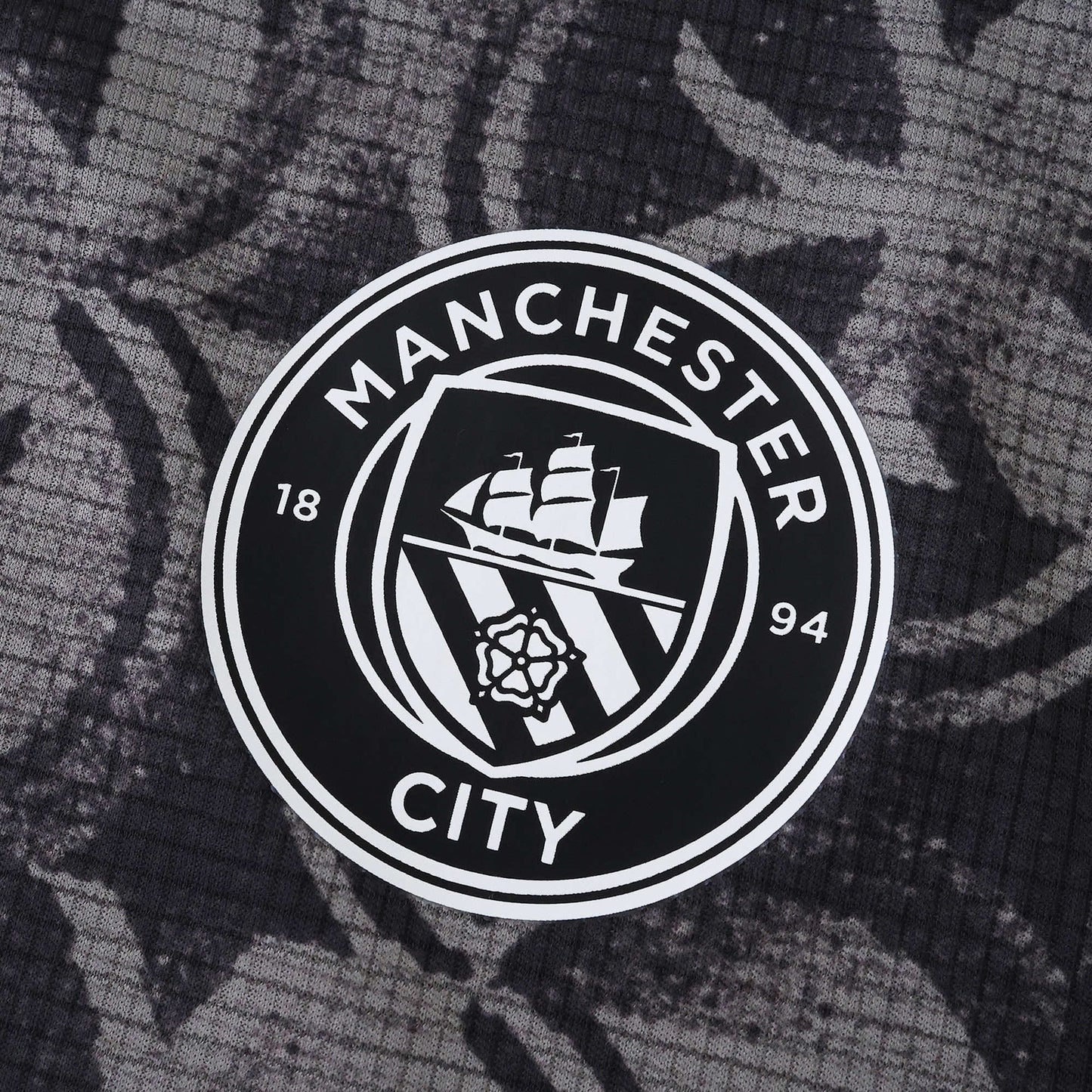Manchester City Training Shirt 25/26 - Men's Fan Black and Grey