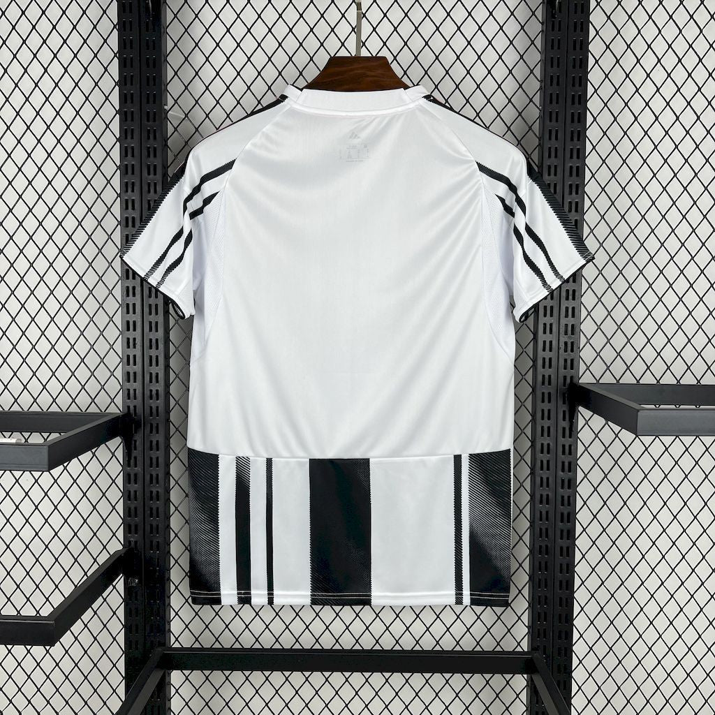 Juventus Home Shirt 25/26 - Men's Fan Shirt Black and White