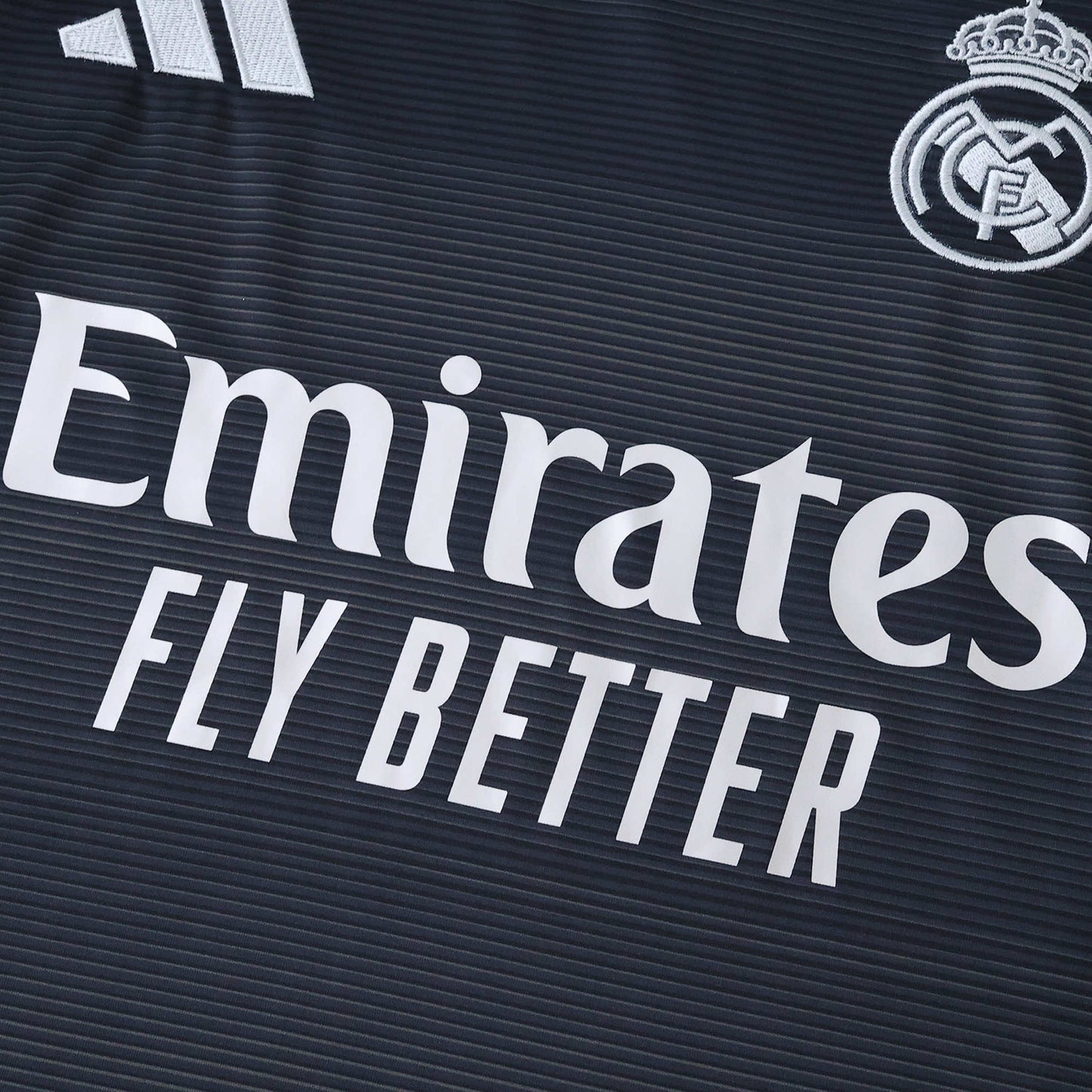 Real Madrid Away Shirt 25/26 - Men's Fan Black
