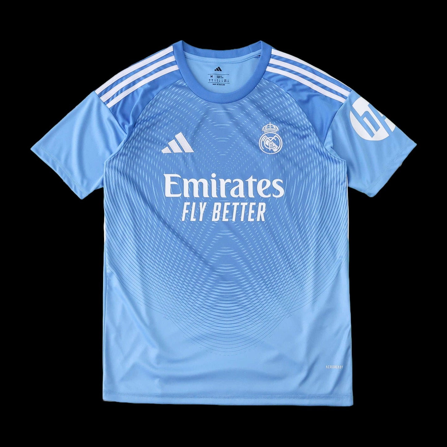 Real Madrid Goalkeeper Shirt 25/26 - Men's Fan Blue