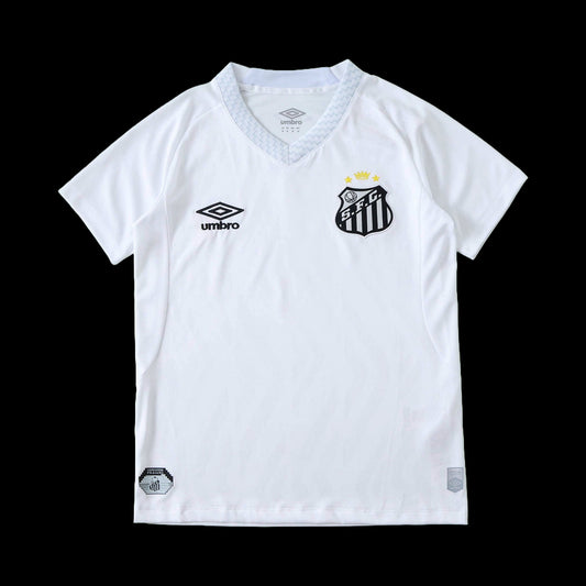 Santista Home Shirt 25/26 - Women's White Fan Shirt