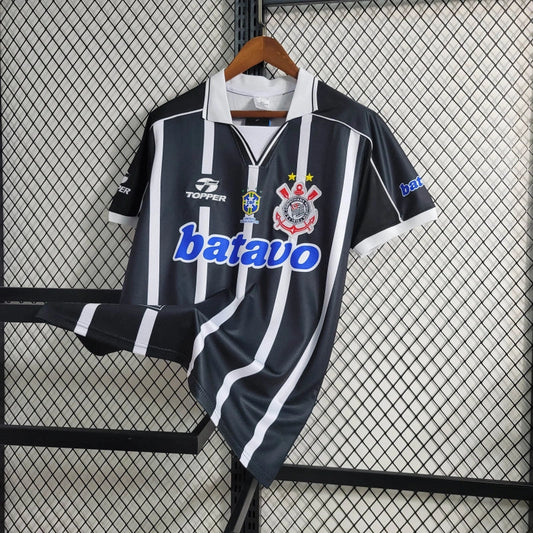 Timão Away Retro 1999 Shirt - Men's Fan Black