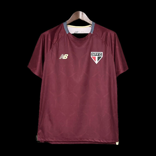 Sao Paulo Training Shirt 25/26 - Men's Fan Red