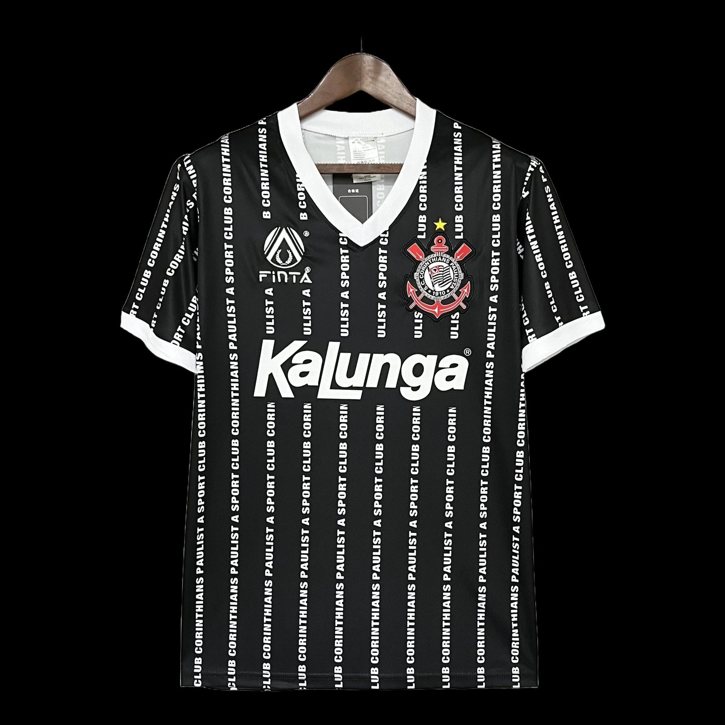 Timão Third Away Retro 1994 Shirt - Men's Fan Black