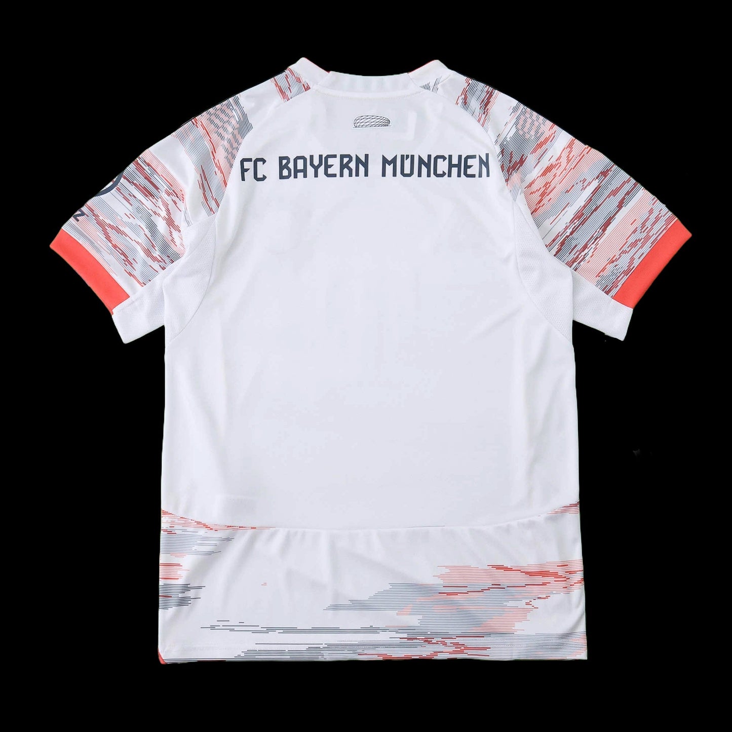 Bayern Munich Away Shirt 25/26 - Men's White and Orange Fan Shirt