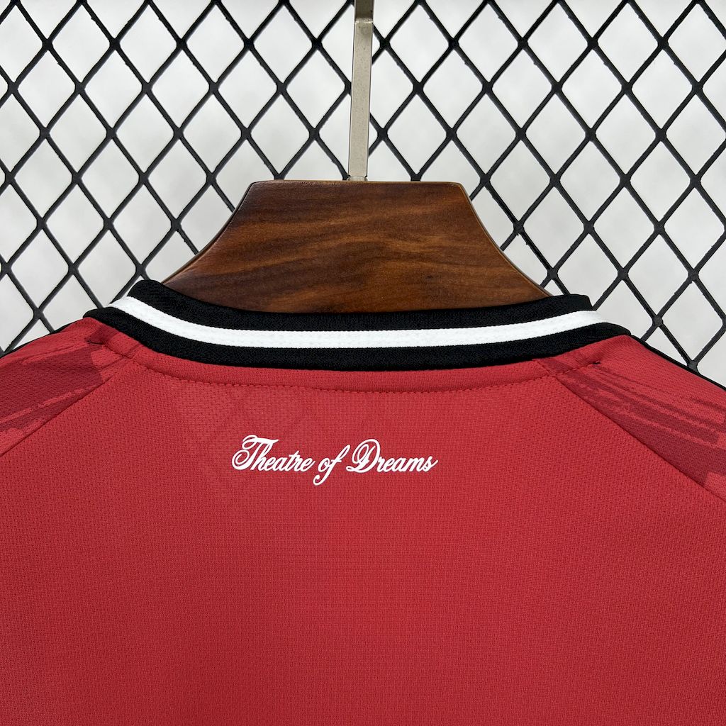 Manchester United Home Shirt 25/26 - Men's Fan Shirt Red