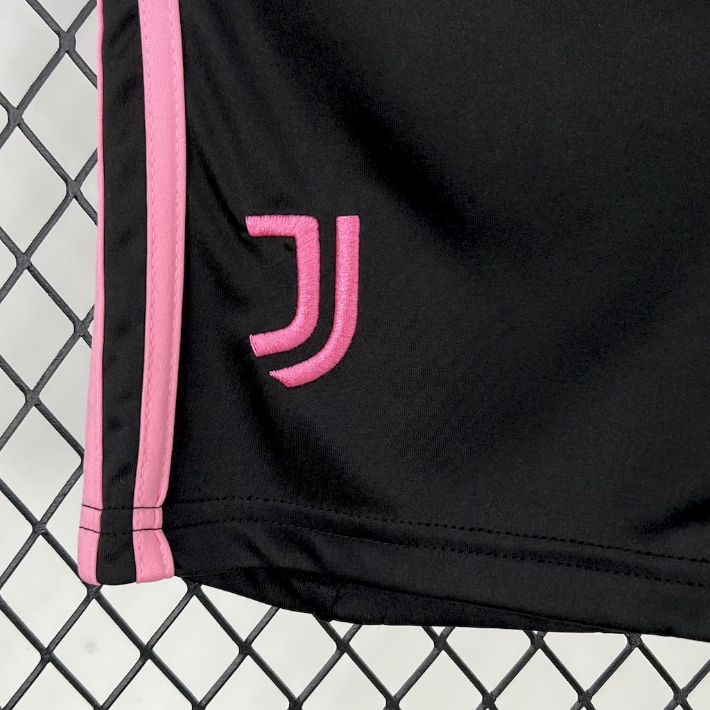 Juventus Home Shirt 25/26 - Kids Fan Shirt Black and White