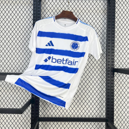 Cruzeiro Away Shirt 25/26 - Men's White Fan Shirt