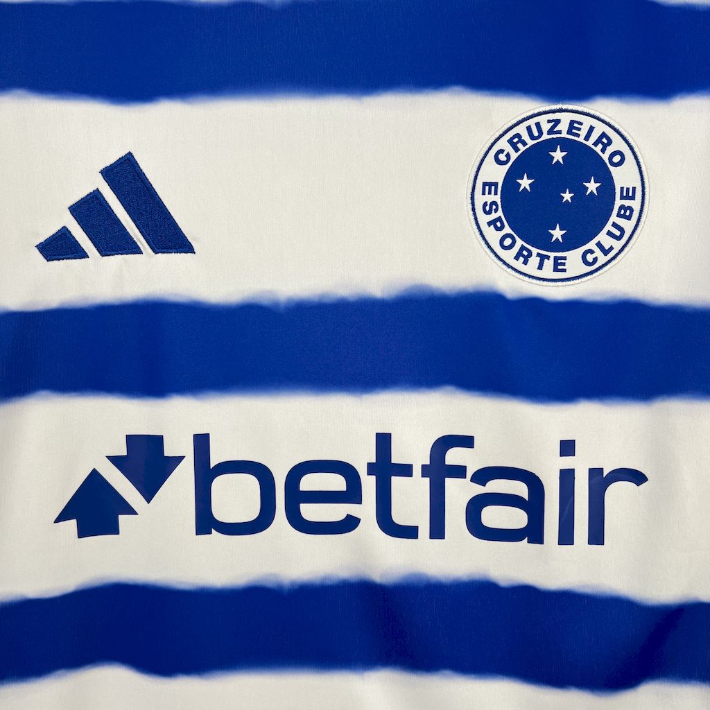 Cruzeiro Away Shirt 25/26 - Men's White Fan Shirt