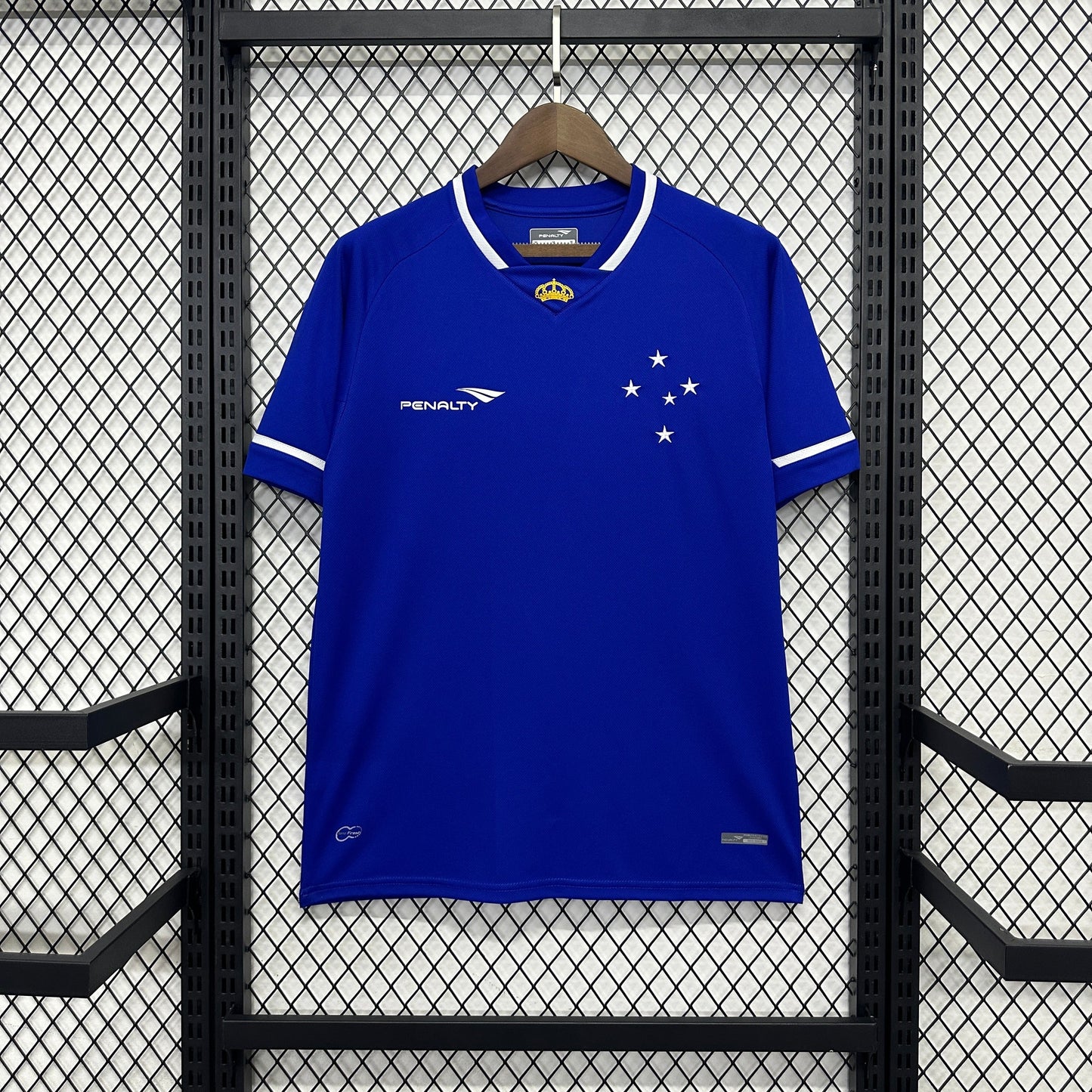 Cruzeiro Home Retro Shirt 2015 - Men's Fan Blue