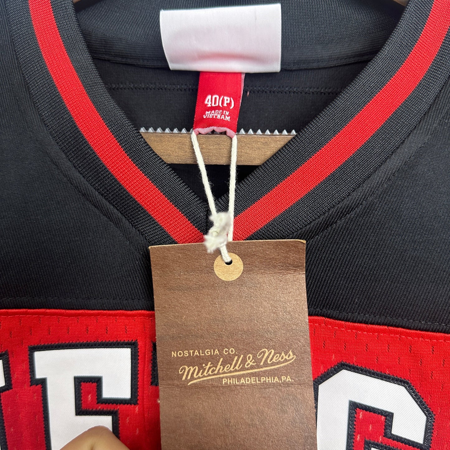 Flamengo Mitchell and Ness Shirt - Men's Red Oversized Fan Shirt