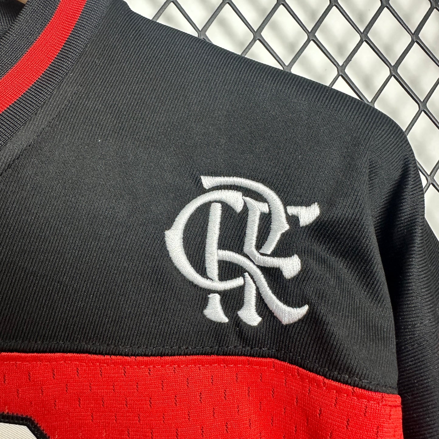 Flamengo Mitchell and Ness Shirt - Men's Red Oversized Fan Shirt