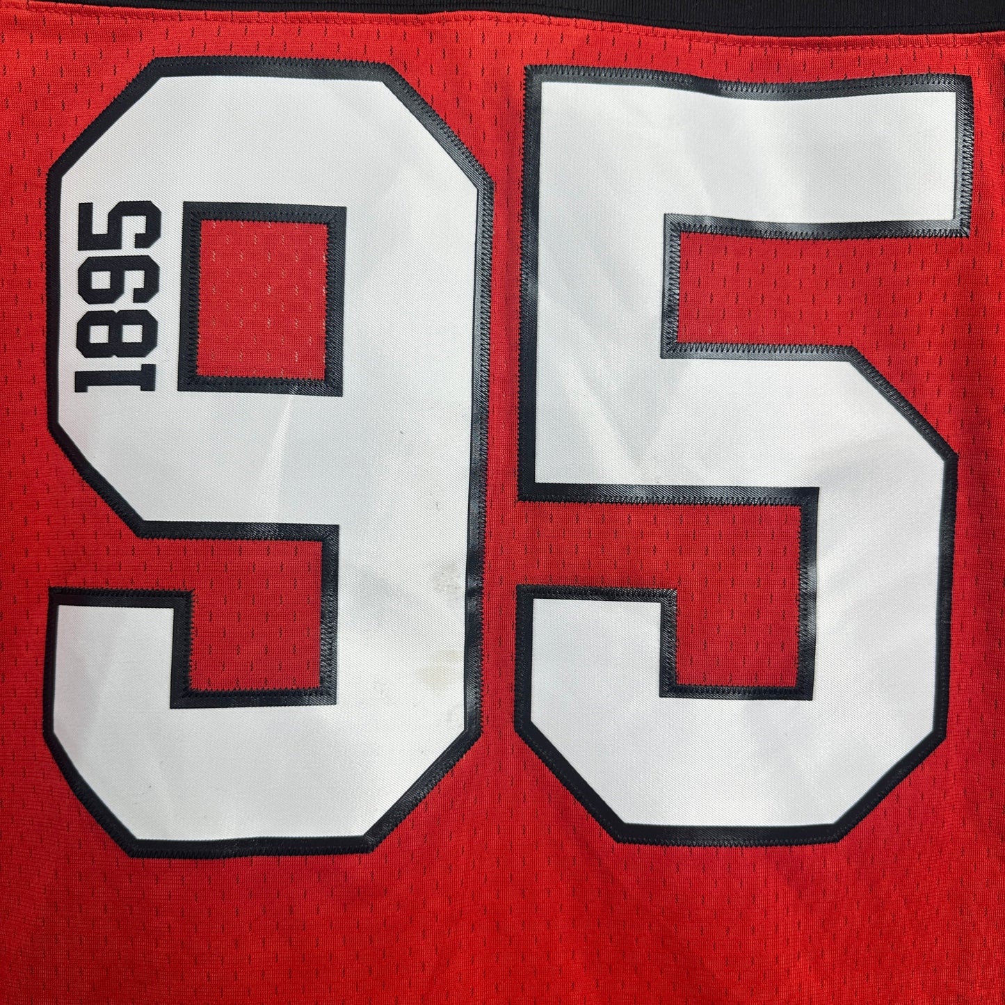 Flamengo Mitchell and Ness Shirt - Men's Red Oversized Fan Shirt