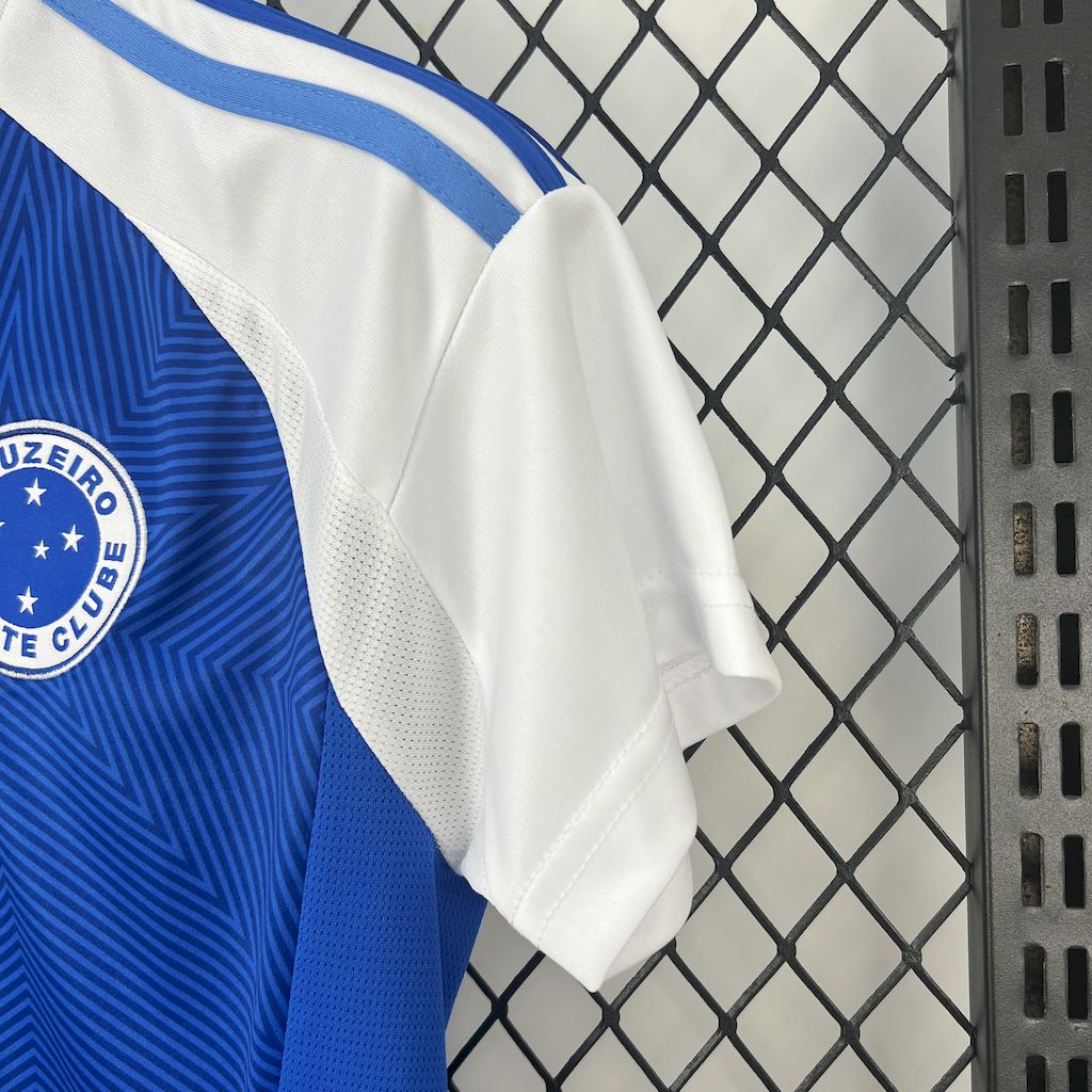Cruzeiro Home Shirt 25/26 - Women's Fan Shirt Blue
