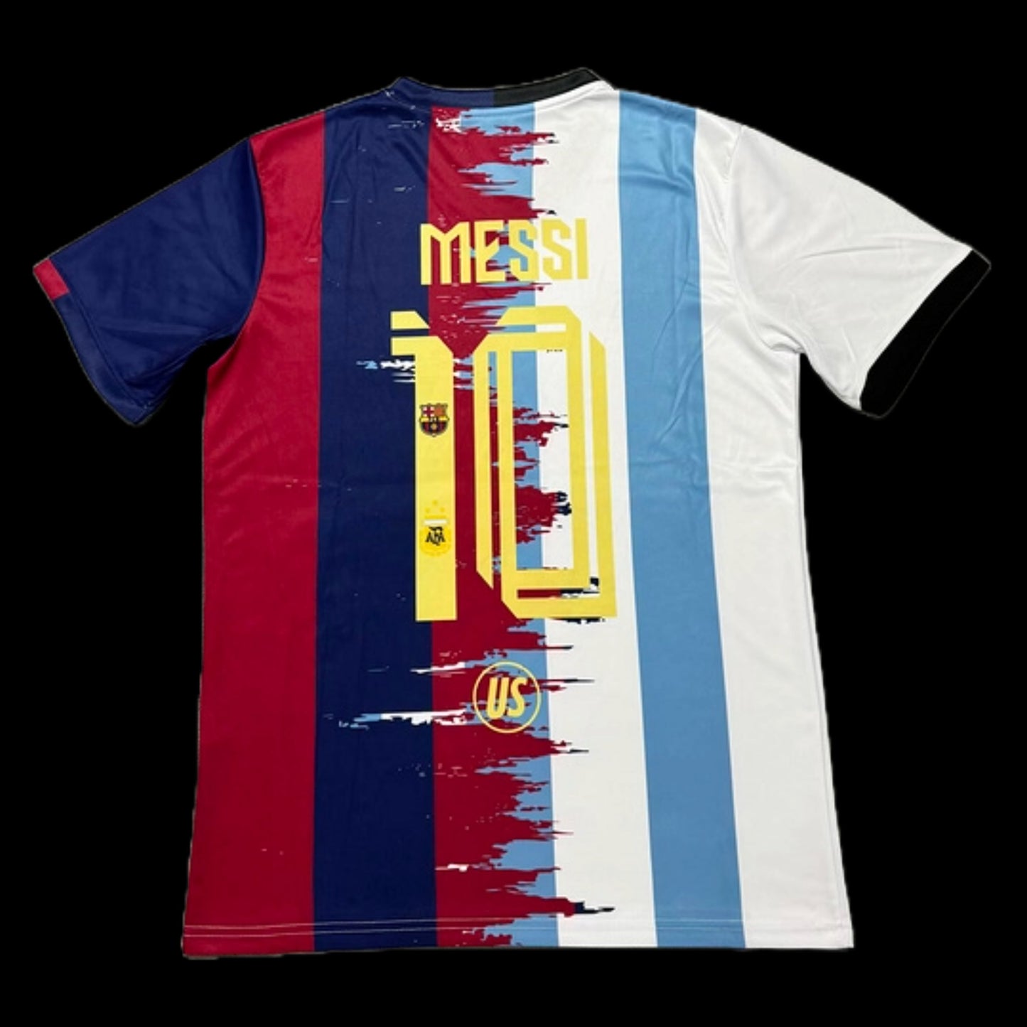 Messi #10 Special Edition Shirt - Argentina + Barcelona - Men's Fan