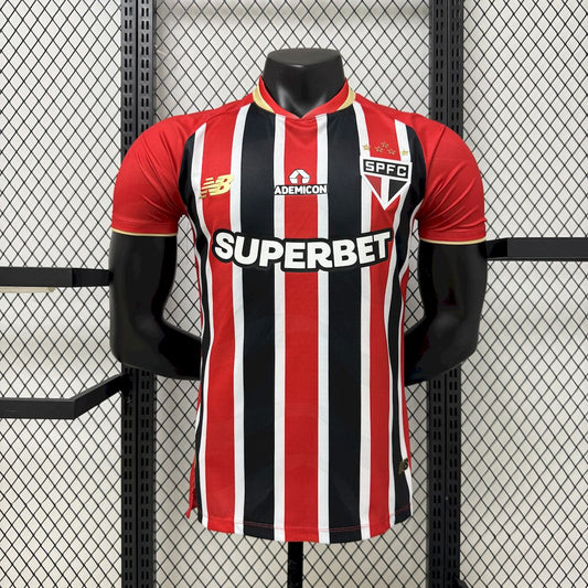 Sao Paulo Away Shirt 25/26 - Men's Player Red