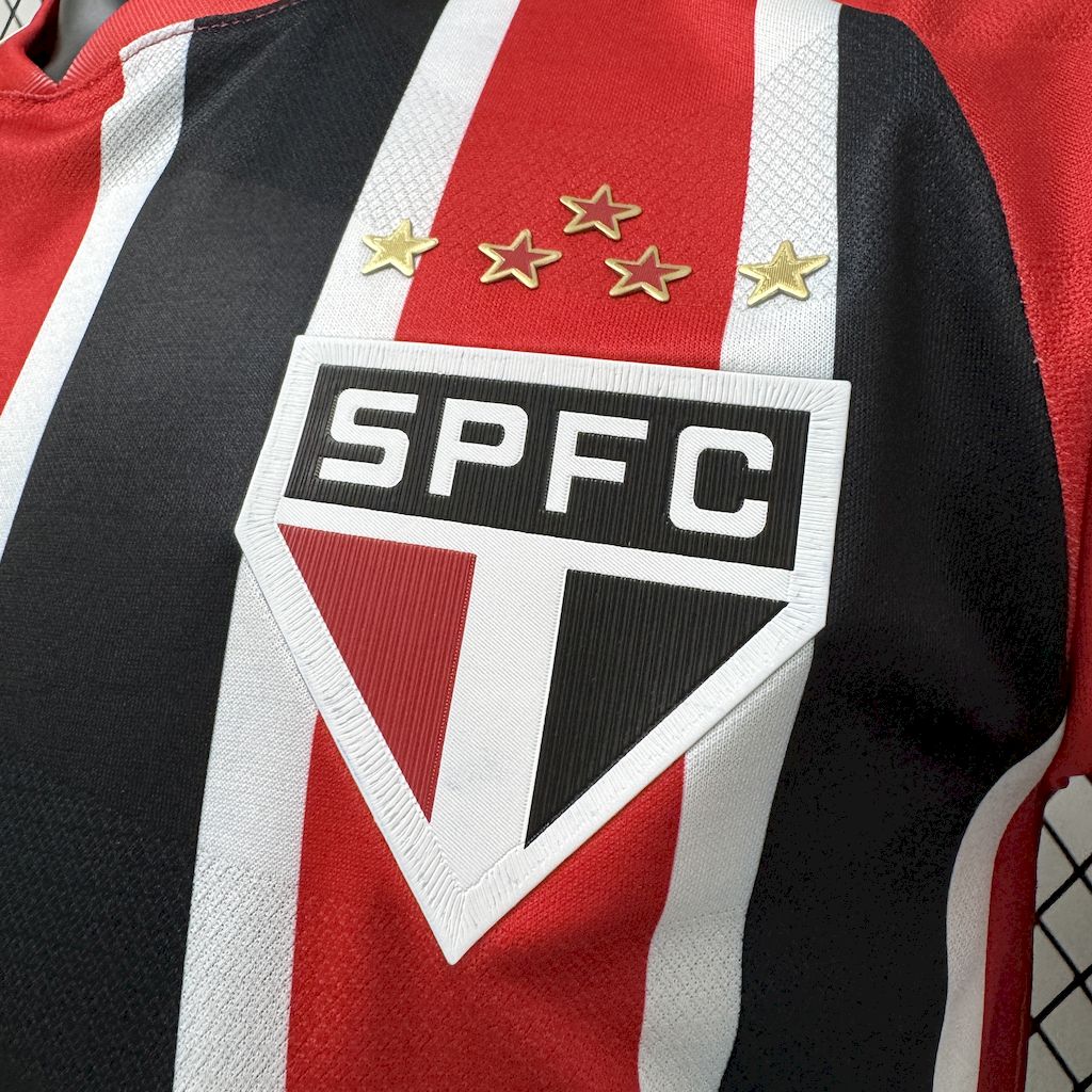 Sao Paulo Away Shirt 25/26 - Men's Player Red