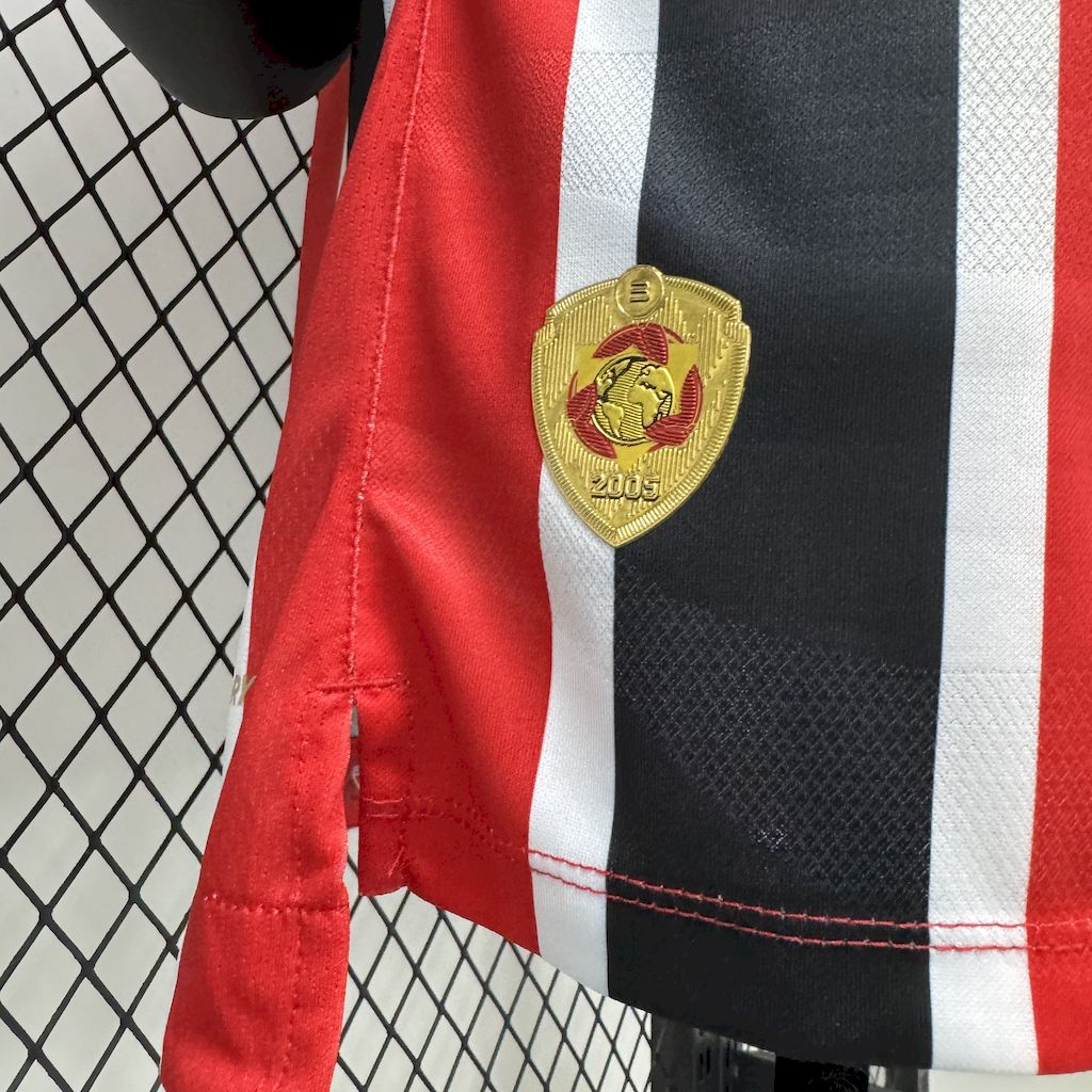 Sao Paulo Away Shirt 25/26 - Men's Player Red