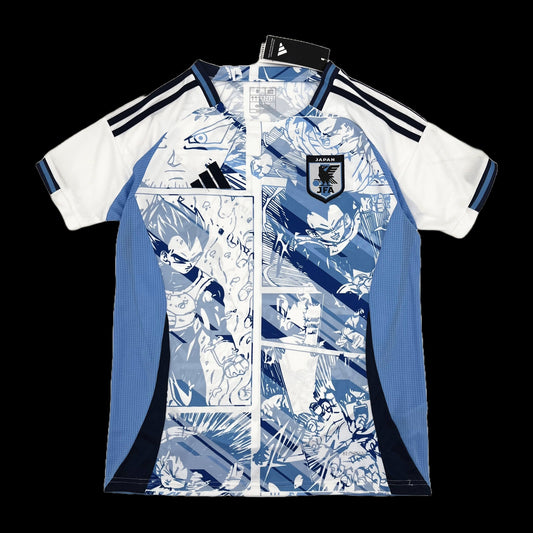 Japan Dragon Ball 25/26 Shirt - Men's Fan Blue and White