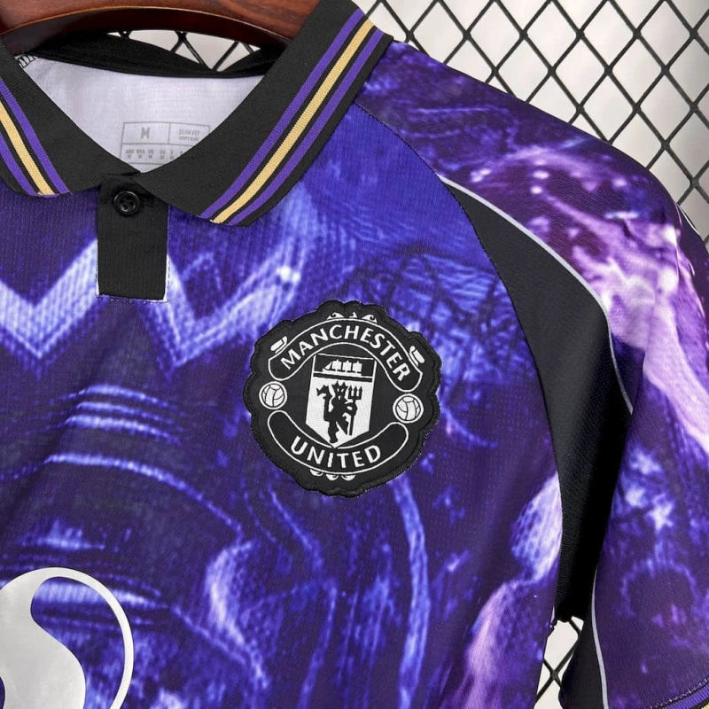 Manchester United 25/26 Special Edition Shirt - Mens Purple Fan Shirt