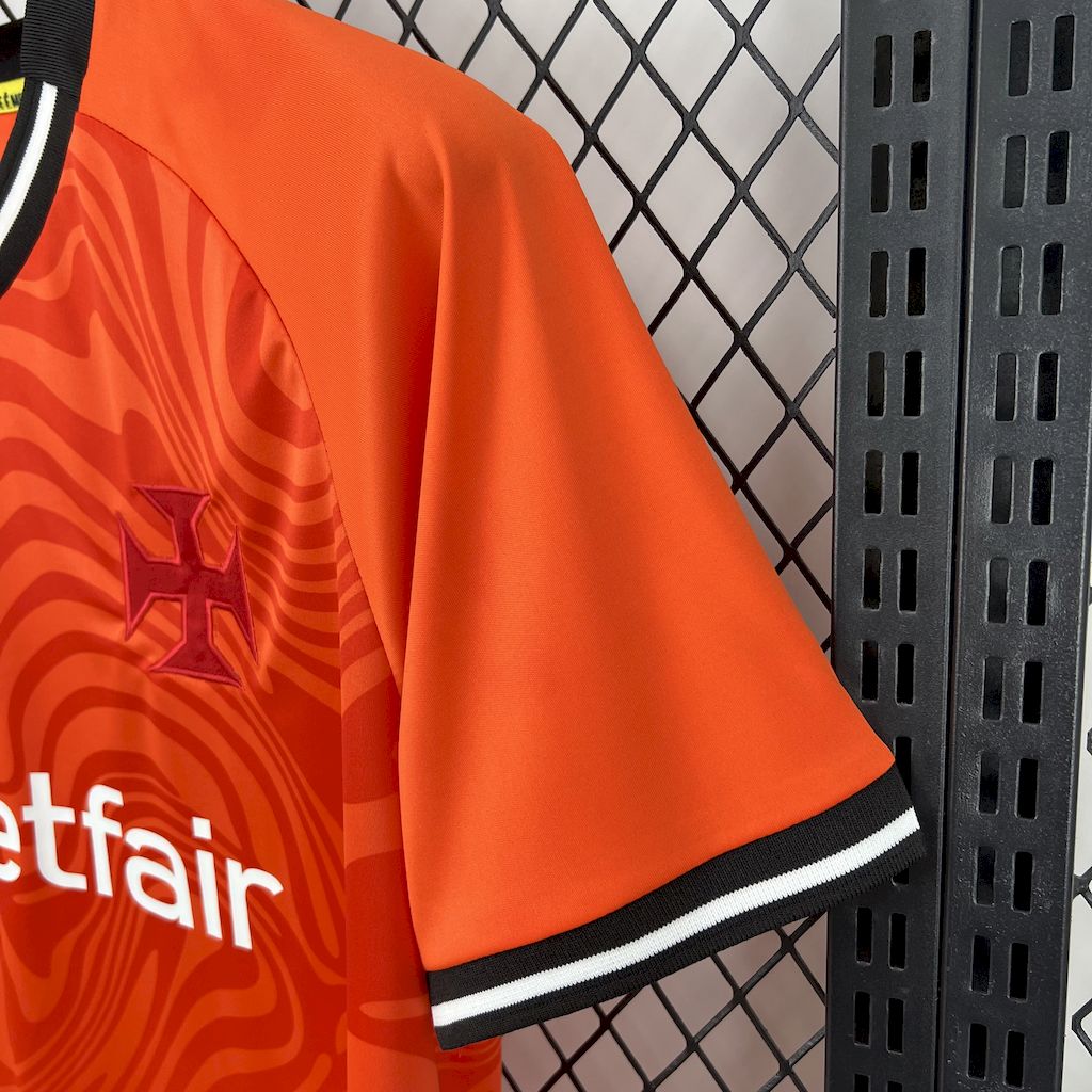 Vasco Goalkeeper Shirt 25/26 - Men's Fan Orange