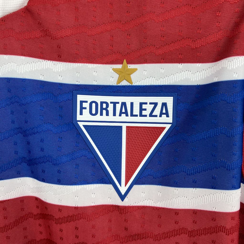 Fortaleza Home Shirt 25/26 - Men's Striped Fan Shirt