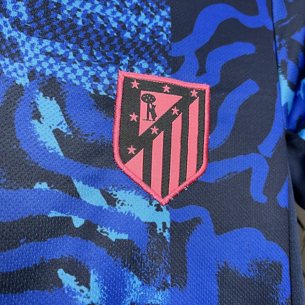 Atlético de Madrid Third Away Shirt 24/25 - Kids Fan Shirt Blue