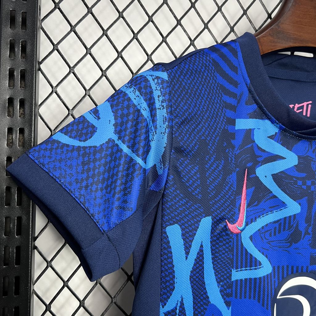 Atlético de Madrid Third Away Shirt 24/25 - Kids Fan Shirt Blue