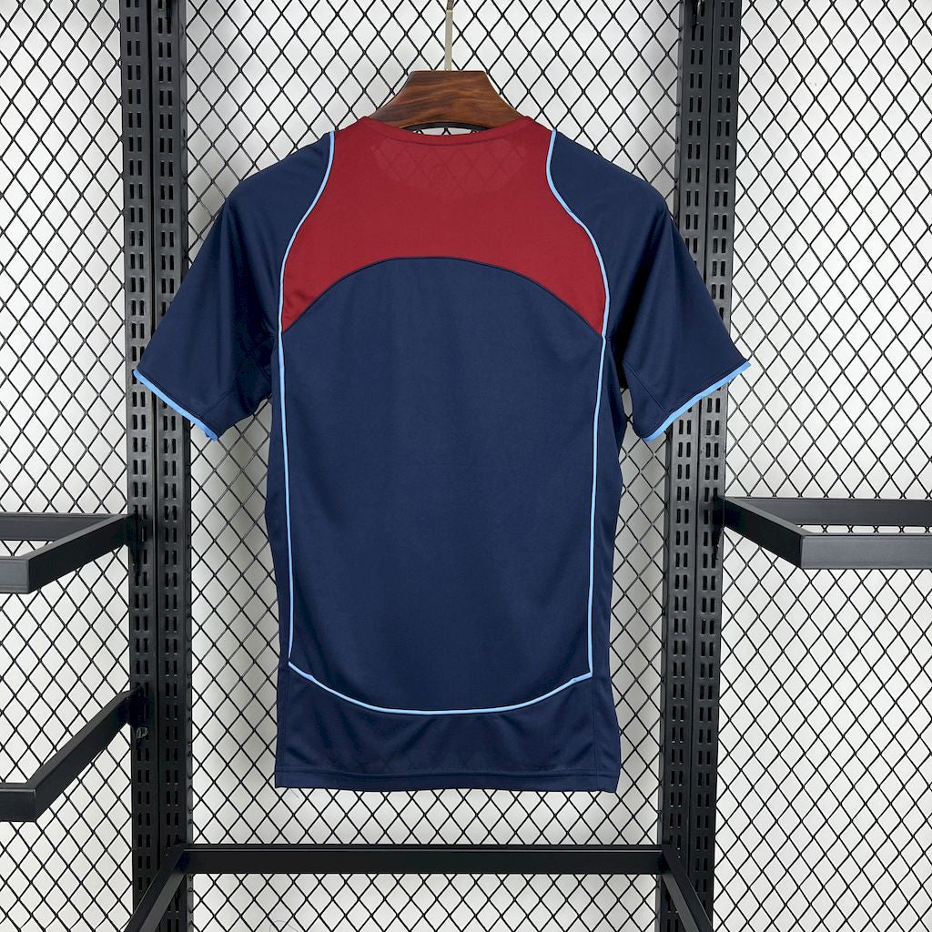 Atlético de Madrid x Spider-Man 2 Retro Away Shirt 2004/05 - Men's Fan Shirt Blue