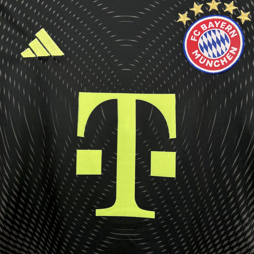 Bayern Munich Goalkeeper Shirt 3 25/26 - Black Kids Fan Shirt