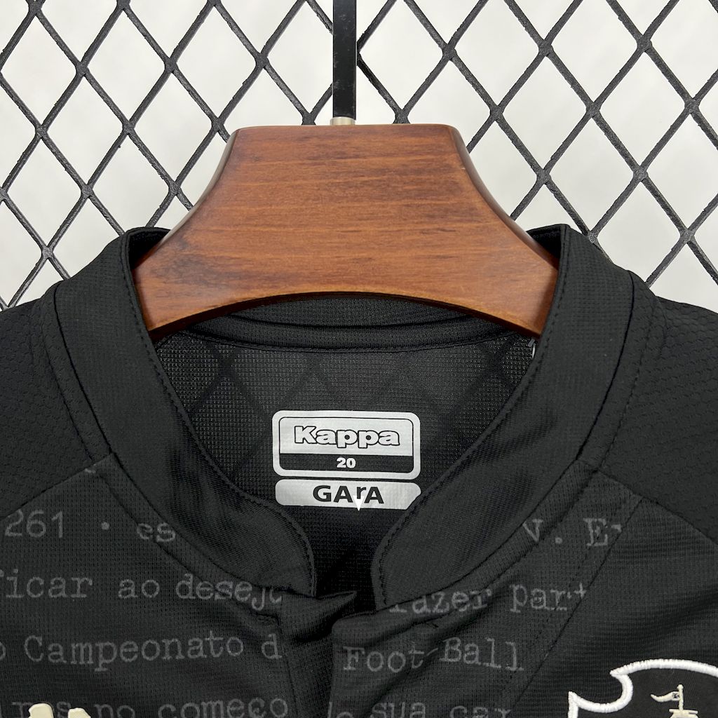 Vasco da Gama Goalkeeper Shirt 24/25 - Black Children's Fan Shirt