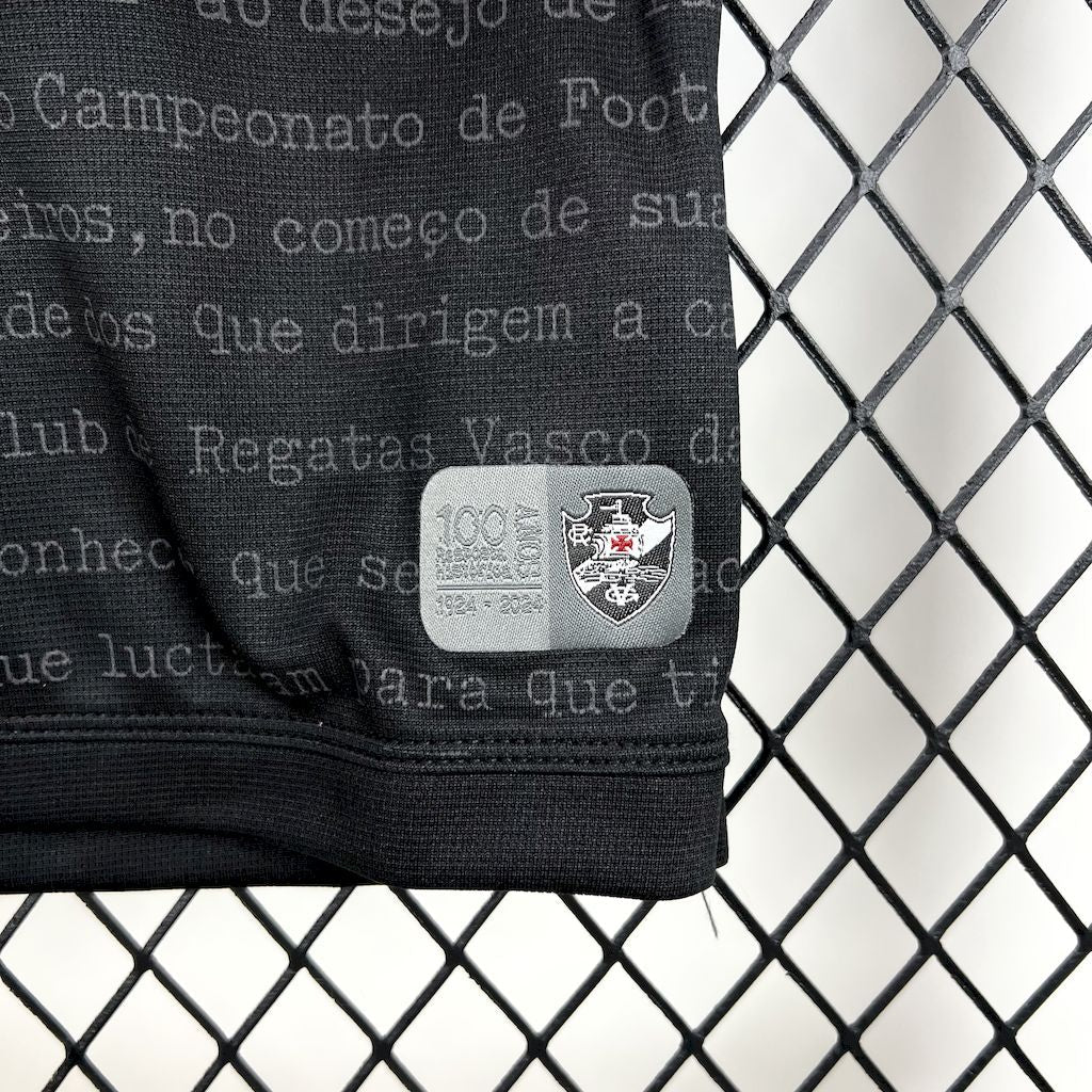 Vasco da Gama Goalkeeper Shirt 24/25 - Black Children's Fan Shirt