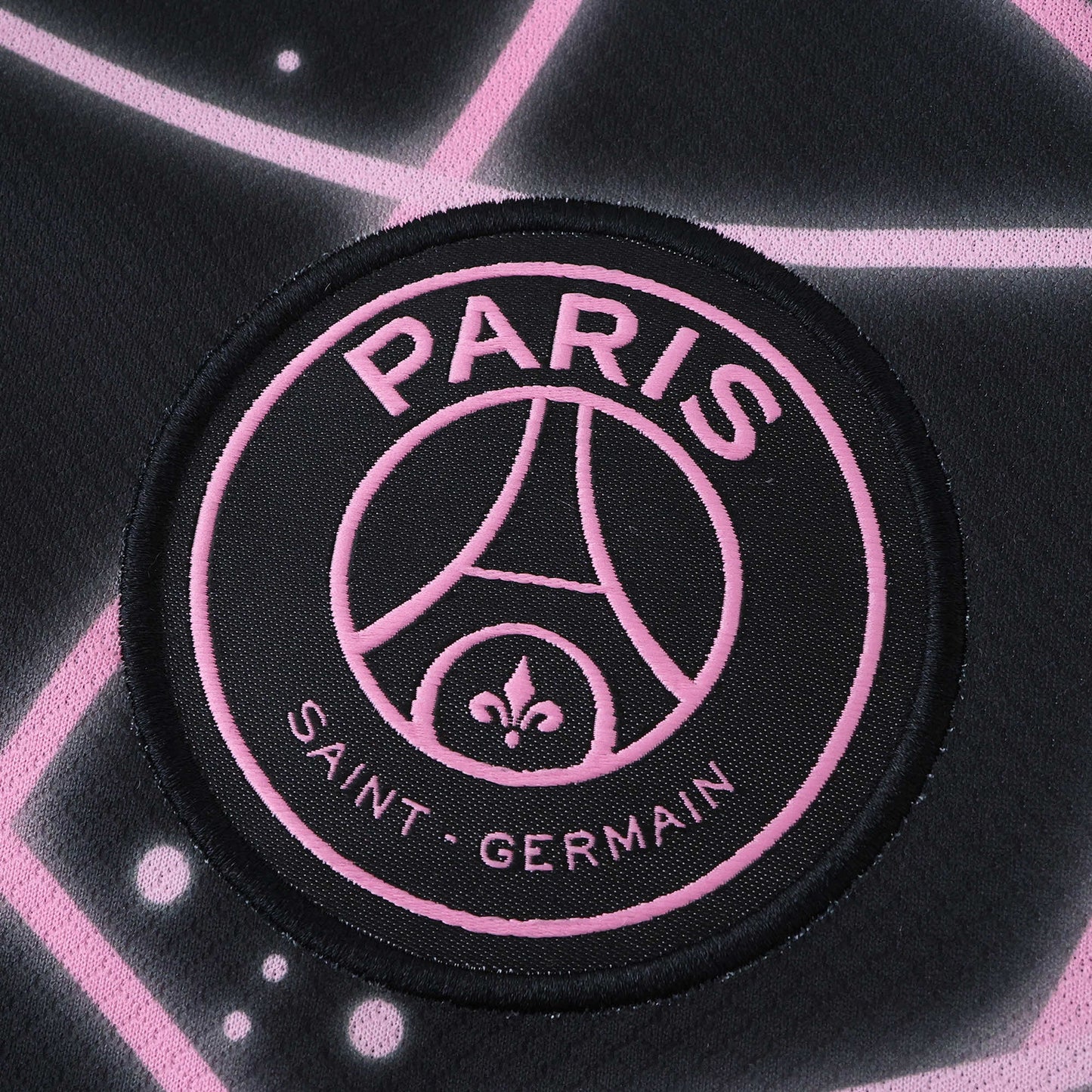 PSG Pre-Match Shirt 25/26 - Men's Fan Black and Pink