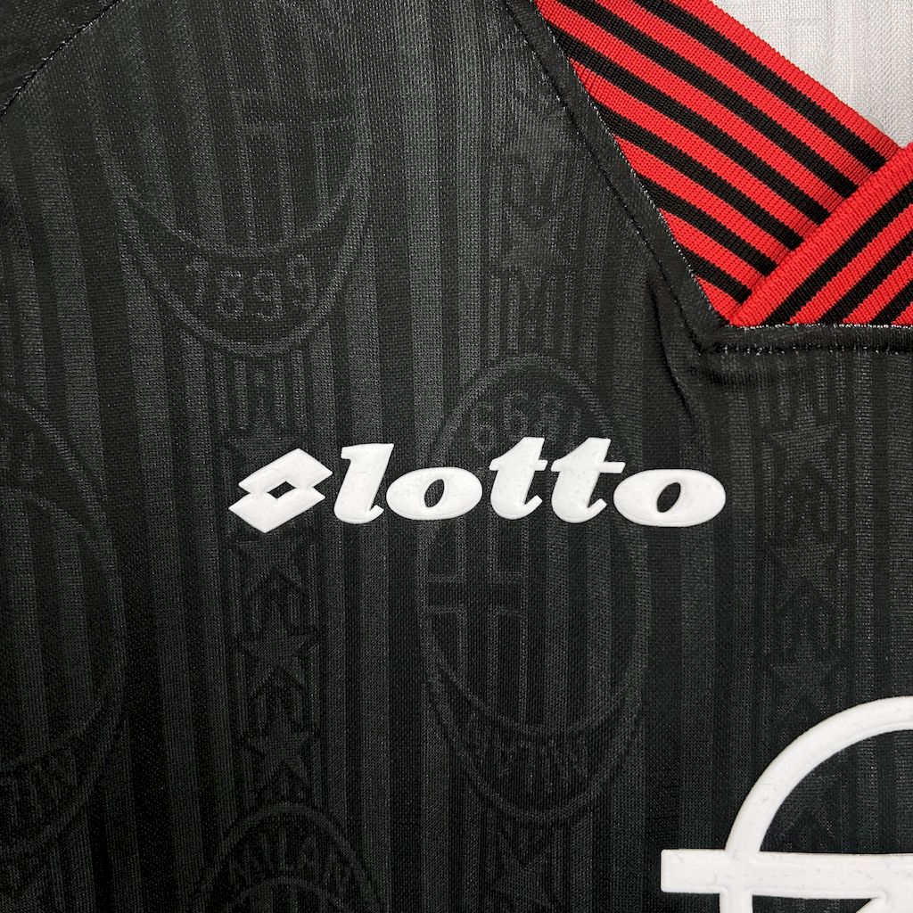 AC Milan Belo Horizonte Centenario Cup Retro Shirt 1997/98 - Men's Black Fan Shirt
