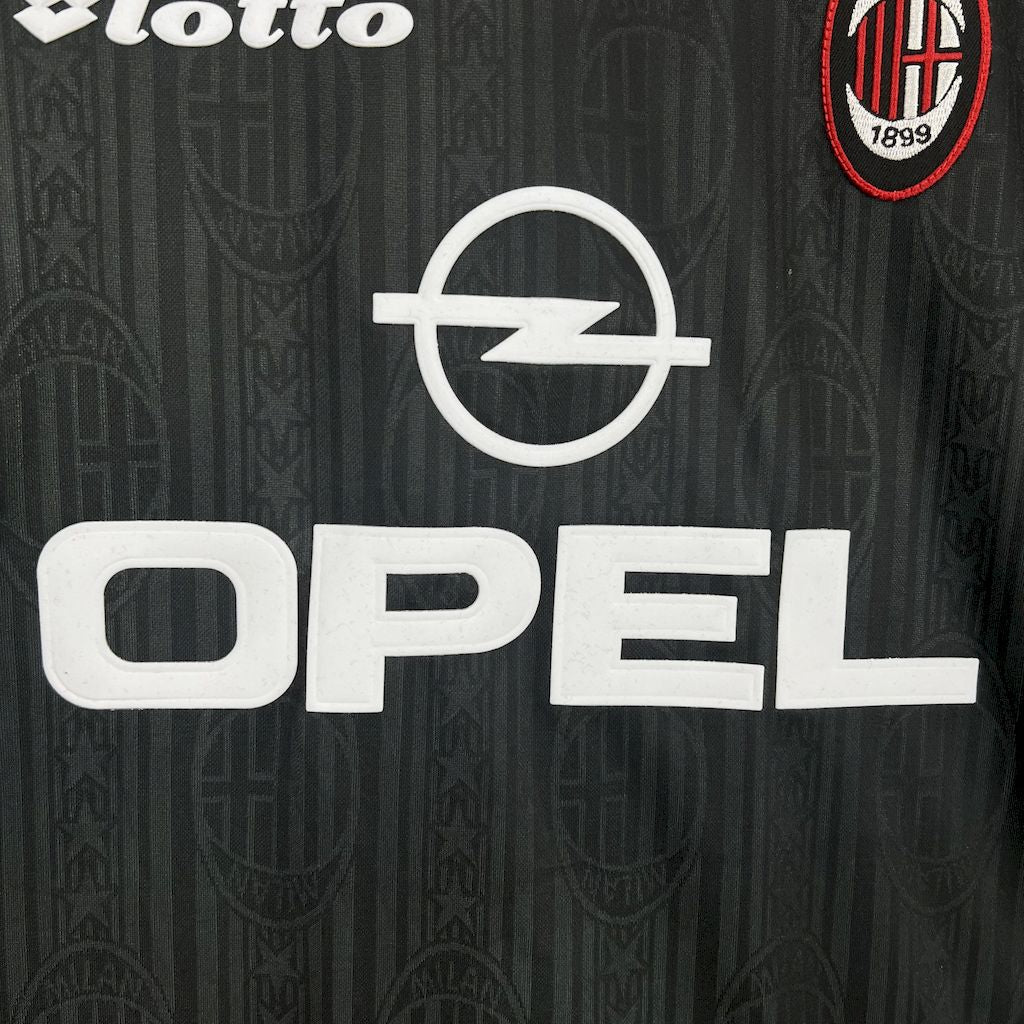 AC Milan Belo Horizonte Centenario Cup Retro Shirt 1997/98 - Men's Black Fan Shirt