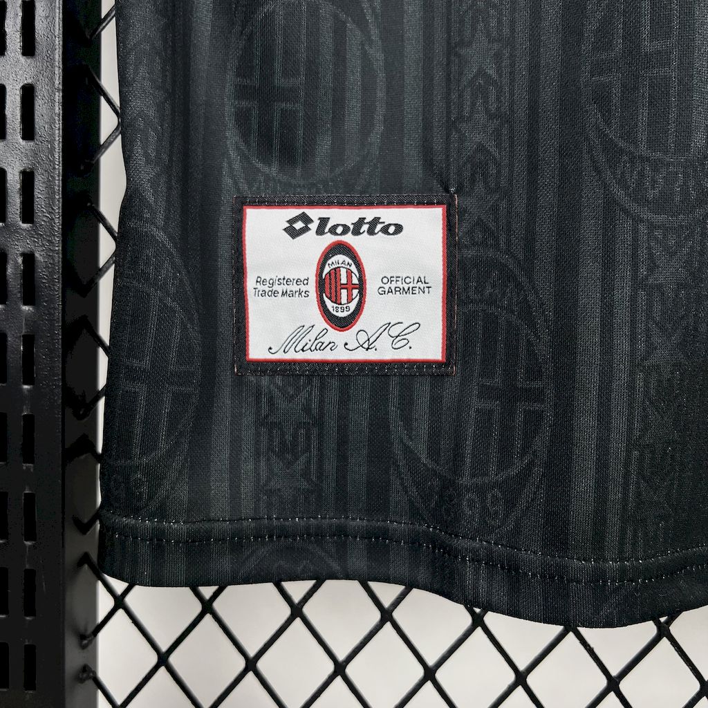 AC Milan Belo Horizonte Centenario Cup Retro Shirt 1997/98 - Men's Black Fan Shirt