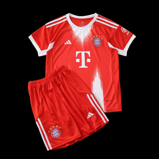 Bayern Munich Home Shirt 25/26 - Kids Fan Shirt Red