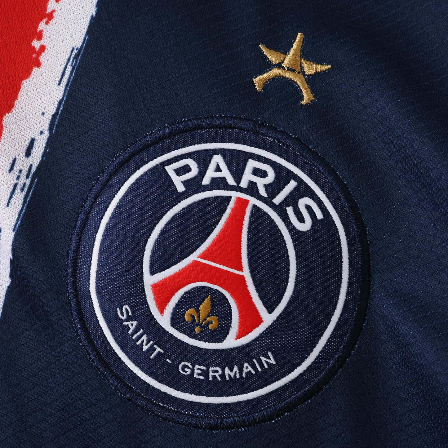 PSG Champions League Home Shirt 24/25 - Men's Fan Blue