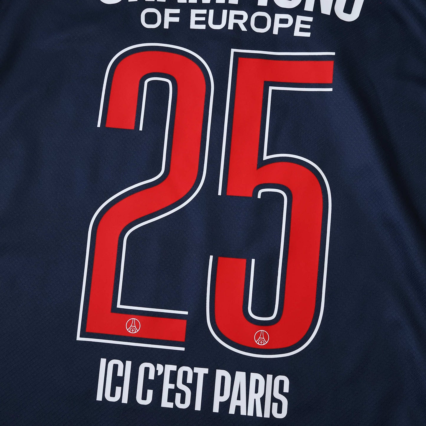 PSG Champions League Home Shirt 24/25 - Men's Fan Blue