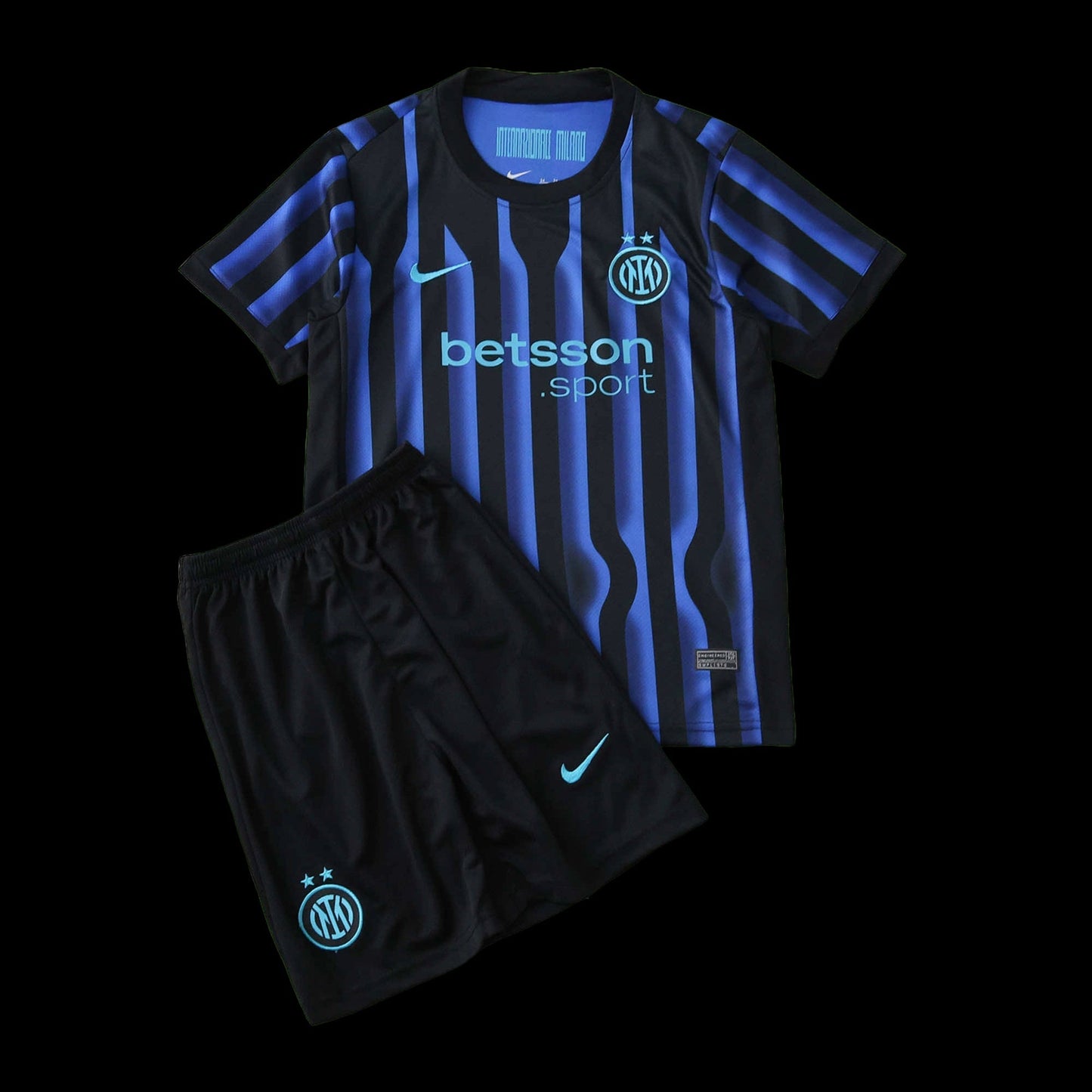 Inter Milan Home Shirt 25/26 - Kids Fan Shirt Blue and Black