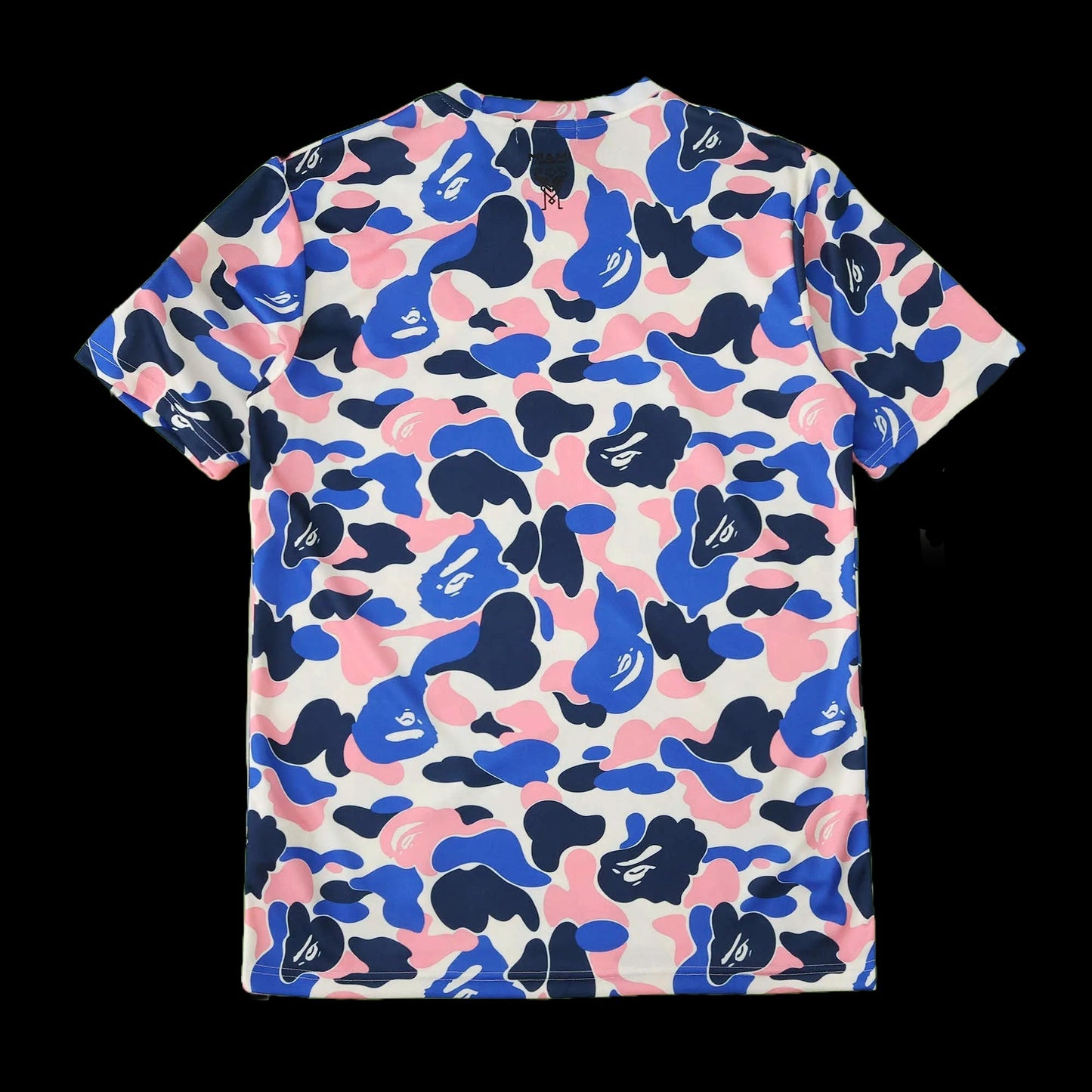 Inter Miami X Bape Shirt - Men's Fan Blue and Pink