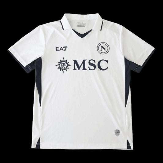 Napoli Away Shirt 24/25 - Men's White Fan Shirt