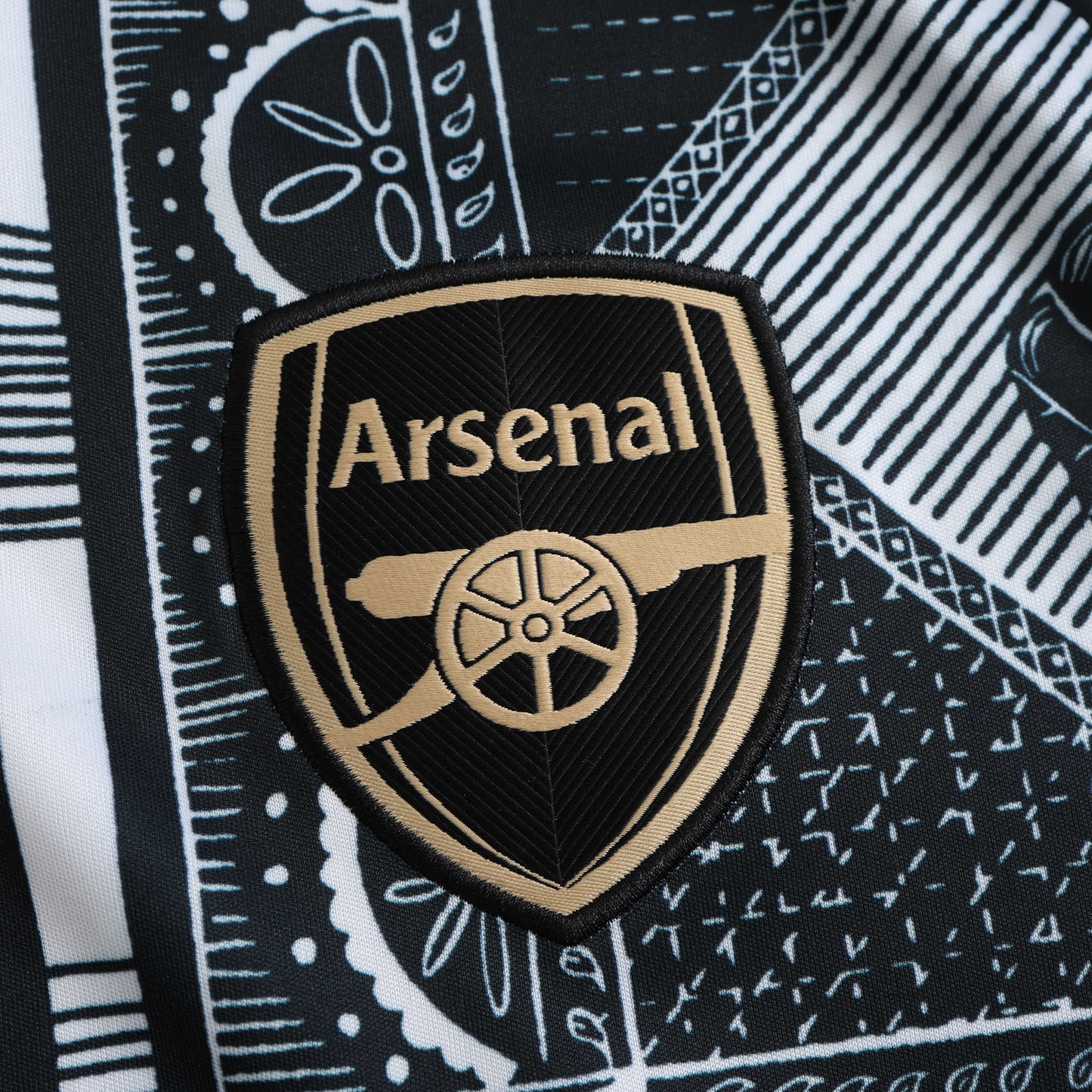 Arsenal Pre-Match Shirt 23/24 - Men's Fan Shirt Grey