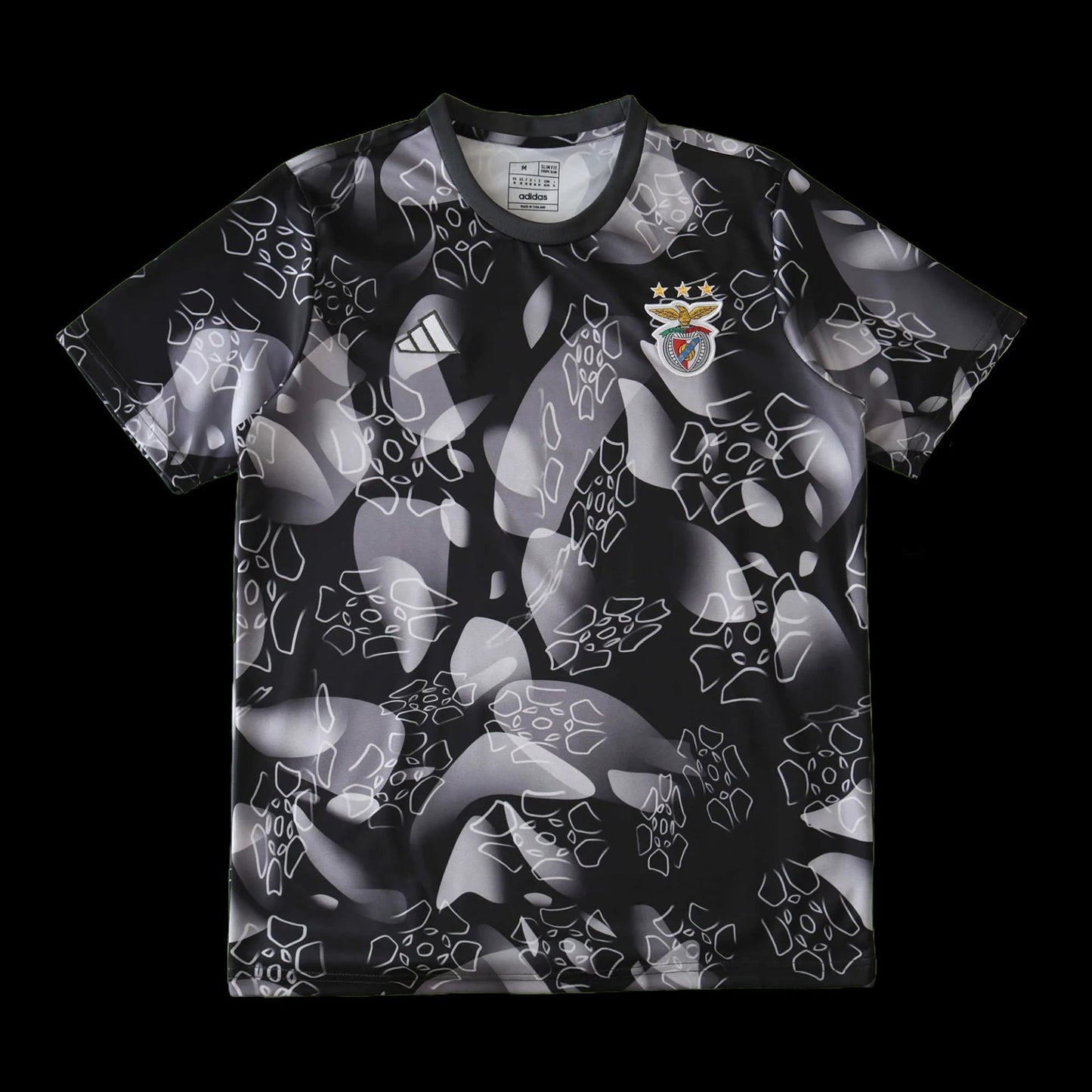 Benfica Pre-Match Shirt 24/25 - Men's Fan Shirt Grey