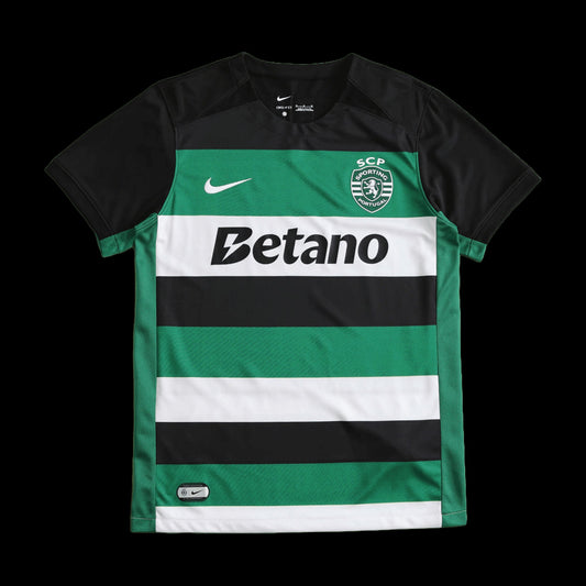 Sporting Home Shirt 24/25 - Men's Striped Fan Shirt
